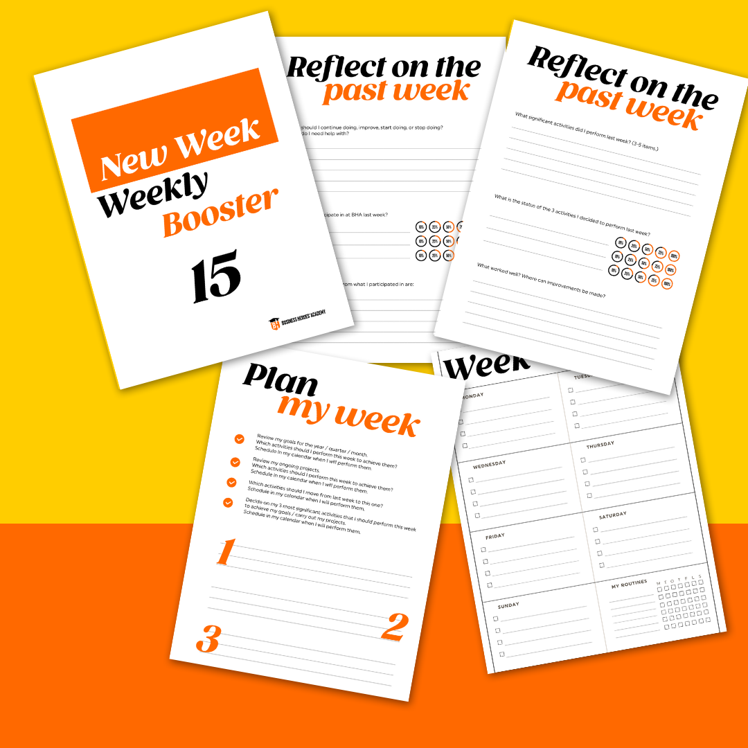 Weekly Booster - New Week