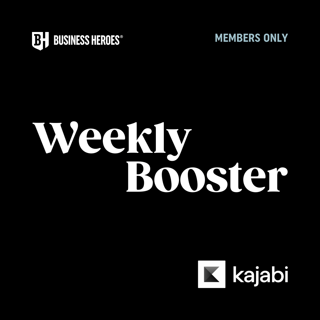Kajabi Weekly Booster